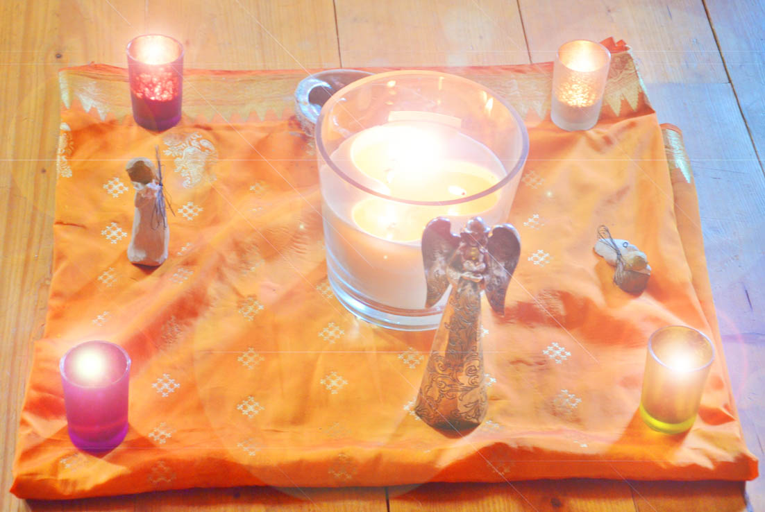 Meditationskerze