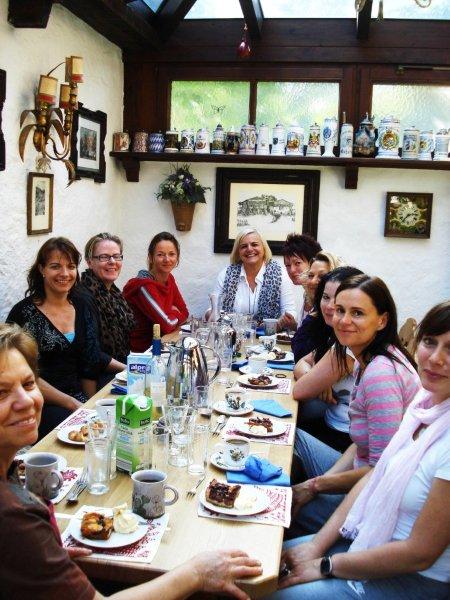 Seminar beim Mittagessen