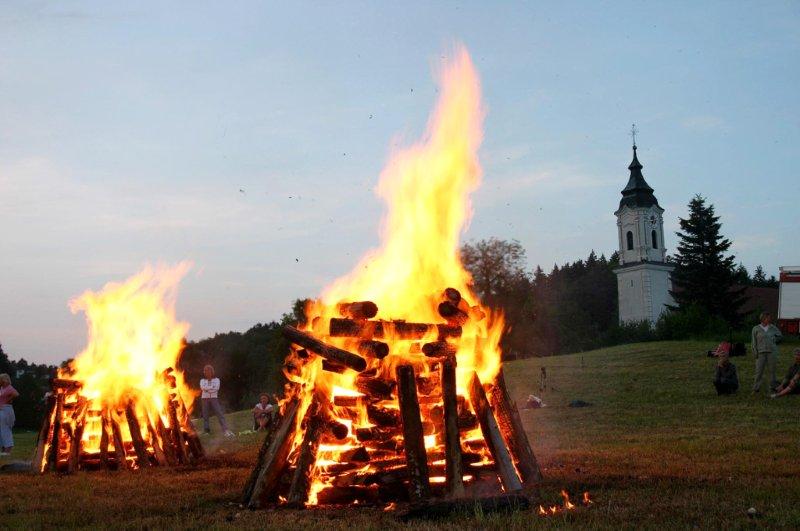Feuerlauf Vorbereitung